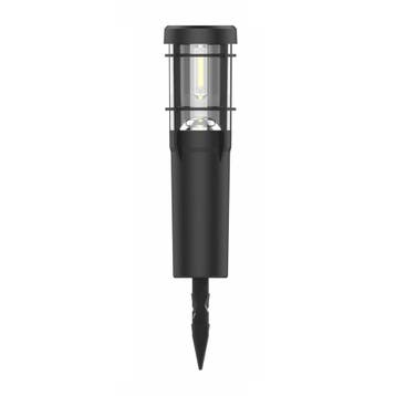 2x Solar priklamp Saturn met warm wit licht, Tuin en Terras, Zonne-energie, Kunststof, Verzenden, Minder dan 50 watt