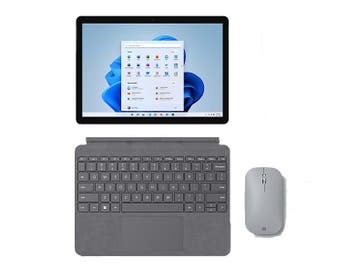 Microsoft - Surface Go 3 - 10.5 inch - 8 GB - 128 GB - Grijs, Qwerty, 8 GB, Nieuw, Met touchscreen