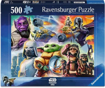 The Mandalorian and Grogu Puzzel (500 stukjes) |, Hobby en Vrije tijd, Denksport en Puzzels, Verzenden, Nieuw
