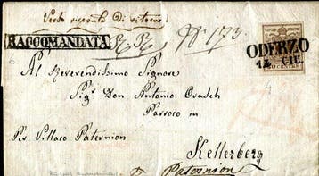 Italiaanse oude staten - Lombardije Venetië 1850 -, Gestempeld