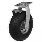 Benson Zwenkwiel met luchtband en rem - Ø 260 mm - 130 kg.., Ophalen of Verzenden, Nieuw