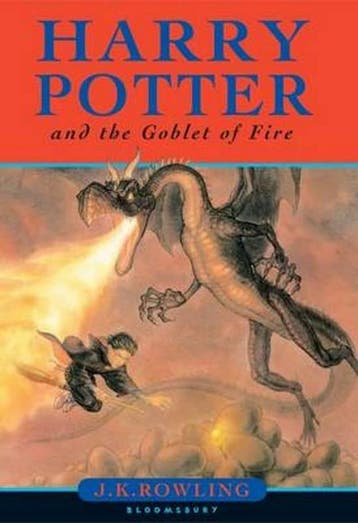 HARRY POTTER CHILD CVR 04 THE GOBLET OF FIRE - JK Rowling, Boeken, Verzenden, Gelezen, JK Rowling