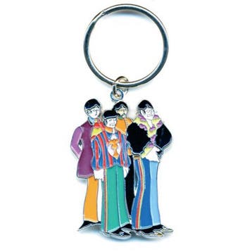 The Beatles Yellow Submarine Band Sleutelhanger off. merch., Ophalen of Verzenden, Nieuw, Gebruiksvoorwerp
