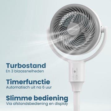2dekans | Auronic Statiefventilator - Staande Ventilator -, Ophalen of Verzenden, Zo goed als nieuw