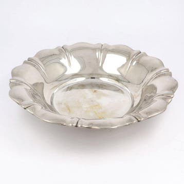 Lutz & Weiss - Fruitschaal - .835 zilver