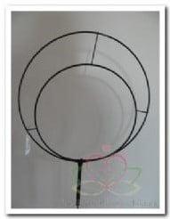 Metalen frame Ellips 30 cm zonder voet, Ophalen of Verzenden, Nieuw