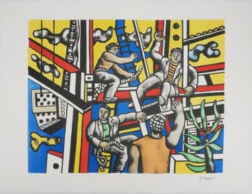Fernand Léger (1881-1955) - Les constructeurs