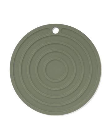 HEMA Onderzetter 19cm siliconen groen, Huis en Inrichting, Woonaccessoires | Onderzetters, Verzenden, Nieuw