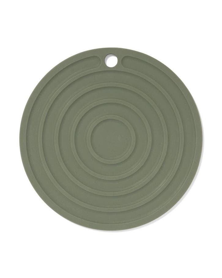 HEMA Onderzetter 19cm siliconen groen, Huis en Inrichting, Woonaccessoires | Onderzetters, Nieuw, Verzenden