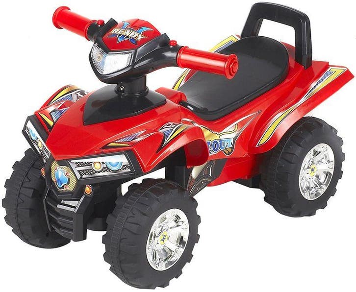 Eco Toys Quad Red Loopauto, Kinderen en Baby's, Speelgoed | Buiten | Voertuigen en Loopfietsen, Loopvoertuig, Nieuw, Verzenden