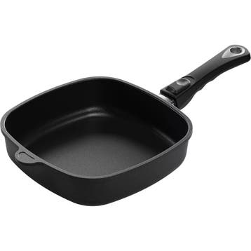 AMT Gastroguss Vierkante diepe pan – gietaluminium – ind, Huis en Inrichting, Keuken | Potten en Pannen, Ophalen of Verzenden