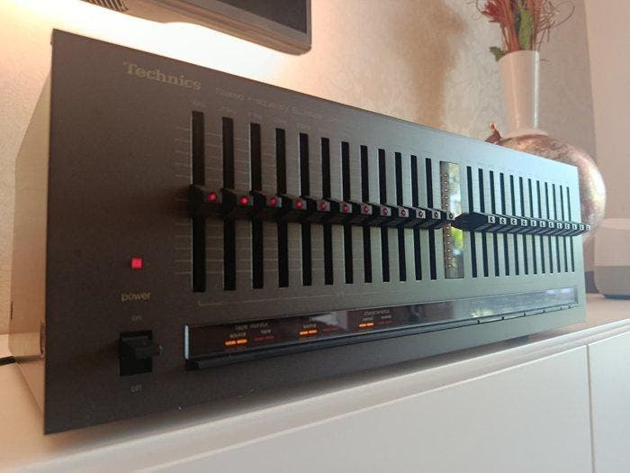 Technics - SH-8020 Stereo grafische equalizer, Audio, Tv en Foto, Radio's
