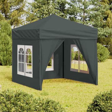 vidaXL Partytent inklapbaar met zijwanden 2x2 m, Verzenden, Nieuw, Partytent