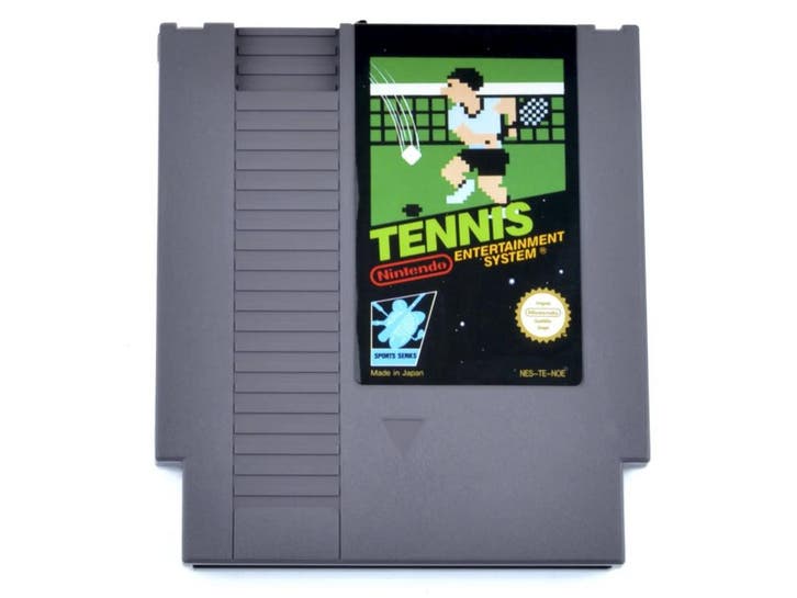 Tennis (NTSC) [Nintendo NES], Spelcomputers en Games, Games | Nintendo NES, Zo goed als nieuw, Ophalen of Verzenden