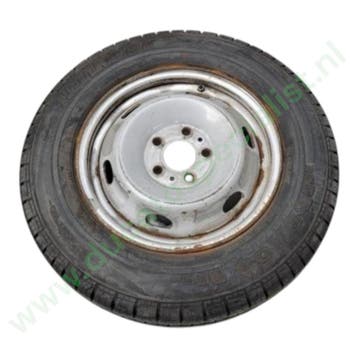 Fiat Ducato 14 Inch Stalen Velg met Band, voor alle banden, Auto-onderdelen, Banden en Velgen, Ophalen of Verzenden, Nieuw
