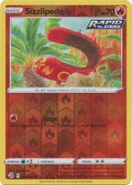 Sizzlipede 047/264 reverse holo (Fusion Strike), Ophalen of Verzenden, Nieuw, Losse kaart, Foil