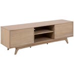 De Rebellenclub Avesta Tv-meubel - Licht Eiken - Nieuw in, 150 tot 200 cm, Eikenhout, Nieuw, Ophalen of Verzenden