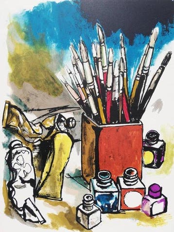 Renato Guttuso (1911-1987) - Senza Titolo
