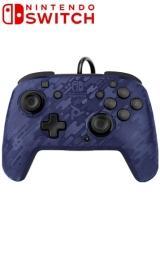 PDP Nintendo Switch Pro Controller Face off deluxe+ Blue, Ophalen of Verzenden, Zo goed als nieuw