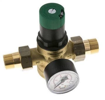 Filterdrukregelaar Messing R3/4 52 L/Min 1.5-6, Verzenden, Nieuw