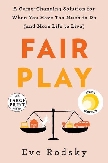 Fair Play - Eve Rodsky 9780593152331, Verzenden, Gelezen, Eve Rodsky