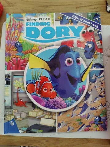 Finding Dory kijk en zoekboek - Pixar, Verzenden, Gelezen