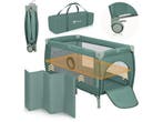 Lionelo Stefi Plus - Campingbedje 2in1 - Reisbedje en box -, Verzenden, Zo goed als nieuw