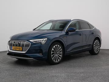 Zakelijke Lease |  Audi e-tron Sportback, Automaat, Stof, Gebruikt, Zwart