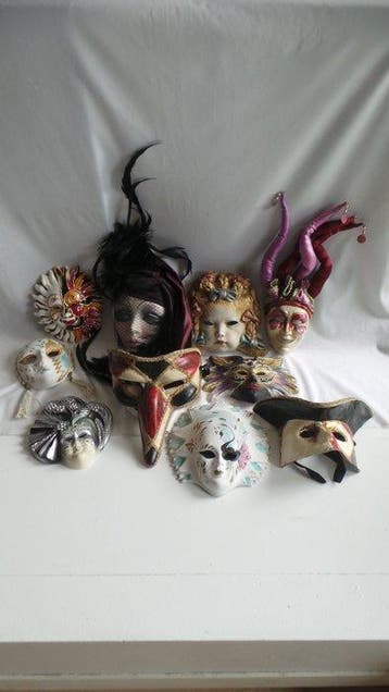 Decoratief ornament (10) - Collectie 10 Maskers - Barok -