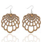 Houten Oorbellen | Fruit, Ophalen of Verzenden, Nieuw