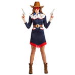 Cowgirl Jurk Samantha Vrouw, Ophalen of Verzenden, Nieuw