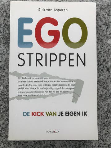 Egostrippen. De kick van je eigen ik  (Rick van Asperen), Boeken, Gelezen, Verzenden, Persoonlijkheidsleer, Rick van Asperen