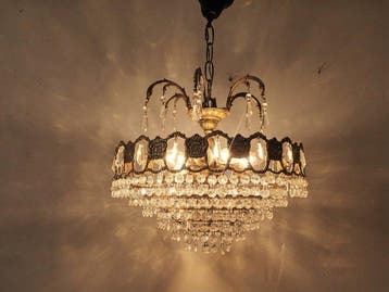 Plafondlamp - Spectaculaire kroonluchter / hanglamp in