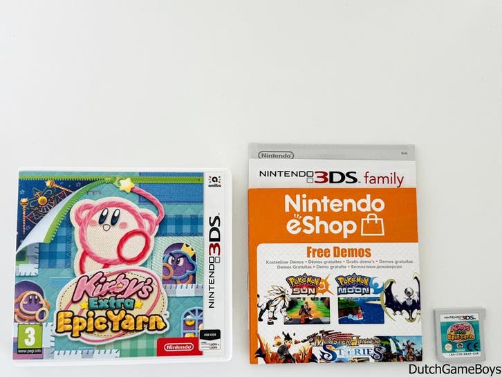 Nintendo 3DS - Kirbys - Extra Epic Yarn - HOL, Spelcomputers en Games, Games | Nintendo 2DS en 3DS, Gebruikt, Verzenden