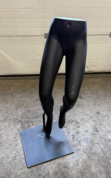 Paspop, Etalagepop Man, B40 x D40 x H105cm, zwart, Gebruikt