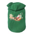 Honden Kerst Hoodie Groen (Truien, Hondenkleding), Ophalen of Verzenden, Nieuw, Hondenvest