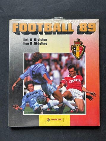 Panini Football 89 Belgium Factory seal (Empty album +, Nieuw