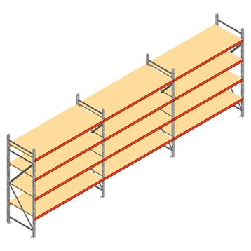Aanbieding: Voordeelrij grootvakstelling AR 2500x8300x900 mm
