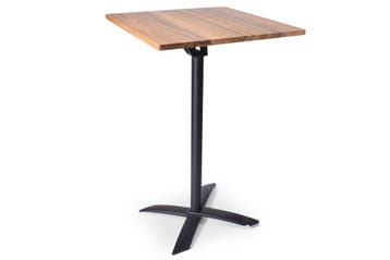 Statafel Helsinki | 70x70cm | opklapbaar, Ophalen of Verzenden, Nieuw, Vierkant, Kunststof