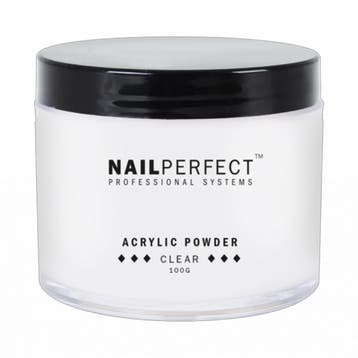 Nail Perfect  Basic Acrylic Powder  Clear  100 gr, Verzenden, Nieuw