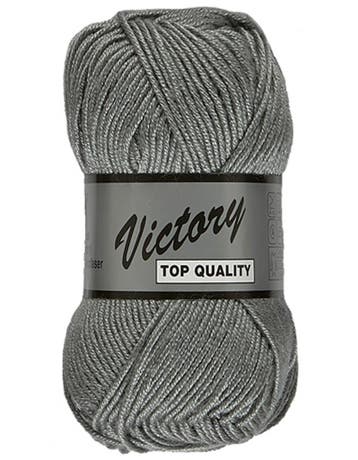 Lammy Yarns Victory - 38 Grijs - Zijdeglans Acrylgaren, Ophalen of Verzenden, Nieuw