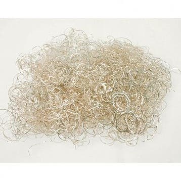 Poly Ribbon Scheur cadeaulint Zilvergrijs mat 50mm 100yard, Ophalen of Verzenden, Nieuw