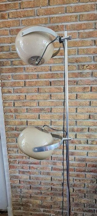 Dijkstra Lampen - Lamp - Acryl - Staand met 2 bollen