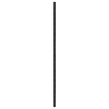 vidaXL Worteldoek 4x50 m polypropeen zwart, Verzenden, Nieuw
