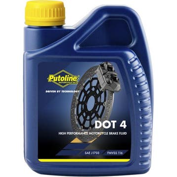 Putoline Remvloeistof Dot 4 500ml, Auto diversen, Onderhoudsmiddelen, Ophalen of Verzenden