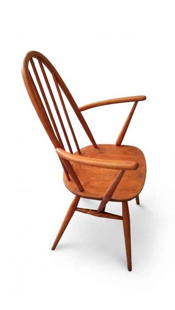 Ercol - Stoel - koehoorn - Hout, Antiek en Kunst, Antiek | Meubels | Stoelen en Banken