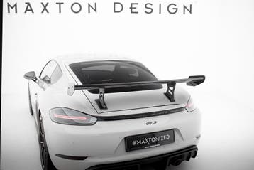 Maxton Carbon Spoiler V.1 Porsche 718 Cayman 982c, Auto diversen, Tuning en Styling, Verzenden