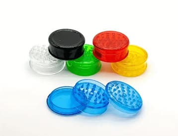 Plastic Kruidengrinder Ø60 mm 3-delig  Blauw, Verzamelen, Ophalen of Verzenden, Nieuw