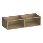 Brauer Flourish - Bijkast - 120 cm - met 2 Opbergvakken -, Huis en Inrichting, Badkamer | Badkamermeubels, Ophalen of Verzenden