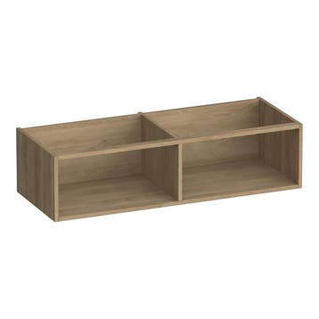 Brauer Flourish - Bijkast - 120 cm - met 2 Opbergvakken -, Huis en Inrichting, Badkamer | Badkamermeubels, Ophalen of Verzenden